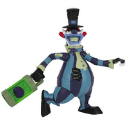 Zombozo toy out of packaging (Omniverse)