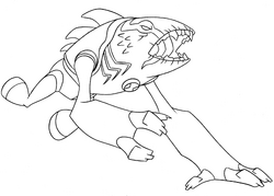 Ben 10 Arctiguana transparent PNG - StickPNG