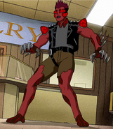 Rojo fused with Vilgax's Mechadroid