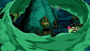 Underwater Vortex Generation (via Enhanced Swimming)