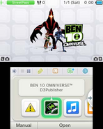 Ben 10 omniverse start on the 3DS