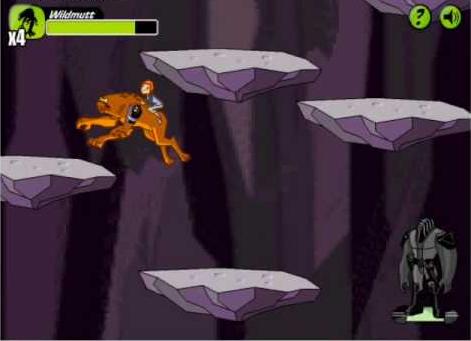 Ben 10 - BEN TO THE RESCUE (Cartoon Network Games) 