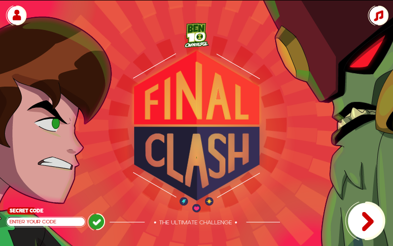 Classic Ben 10 Omniverse Final Clash, Games