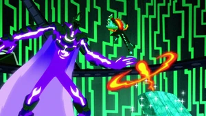 Impulso piroquinético al saltar.