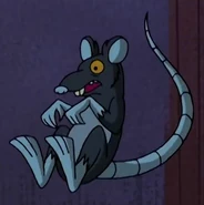 Hex as a mouse in Story, Bored