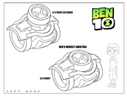 Omnitrix Lineart (2)