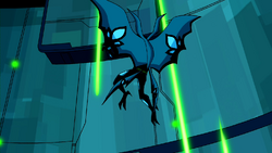 Omnitrix - Big Chill's Offspring General Information Species: Necrofriggian  Age: Newborn Powers and Abilities Abilities: Flight Space Survivability  Relationships Relatives: Each other (siblings) Ben Tennyson/Big Chill  (father) Ken Tennyson (brother