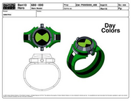 AF Omnitrix Model Sheet