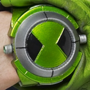 The recalibrated Omnitrix in Alien Swarm