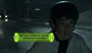 Ben really wishes he had his hoverboard right now