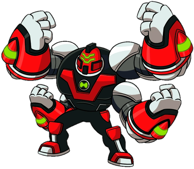 Ben 10 coloring page of Four Arms.