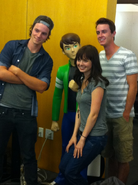 Live Action Ben 10 Actors Visit Cartoon Network