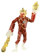 Heatblast battle version toy out of packaging (Original Series)