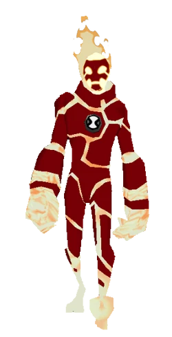 ben 10 explosión de fuego
