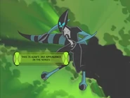 This is XLR8's 3rd appearance in the series