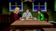 The dining room in Alien Force and Ultimate Alien