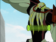 Vilgax is responsible for the destruction of five planets and the creation of a black hole
