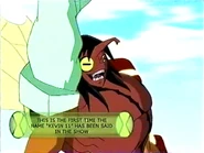 This is the first time the name "Kevin 11" has been said in the show