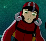Ben in a diving suit in The Krakken