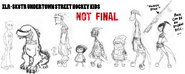 Kineceleran Kids Model Sheet