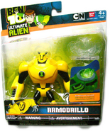 Armodrillo toy in packaging