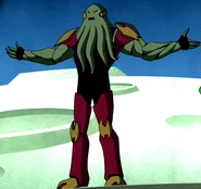 Vilgax Actor in his costume