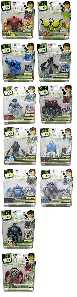 Bandai America Ben 10 Alien Swarm Movie Set 1 Action Figure 3-Pack