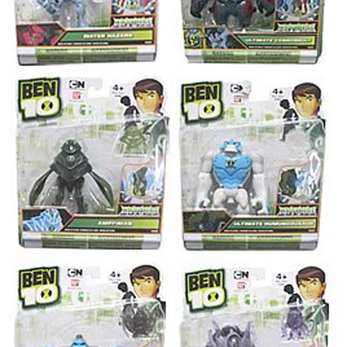 Ben 10 Figure Collection Alien Swarm Movie 3-Pack Figures