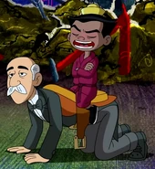 Billy's butler saddle.png (304 KB) Billy's butler wearing a saddle