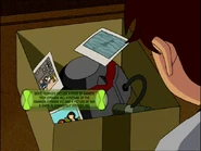 Ben's Trophies.png (311 KB) Ben's trophies include a piece of Animo's tech (episode #2), a picture of the Krakken (episode #3) and a picture of Ben and Gwen in Sparksville (episode #6)
