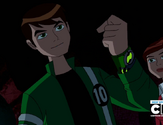 Ben feliz por el Superomnitrix