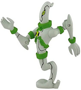 Prototype Ghostfreak figure with articulated elbows