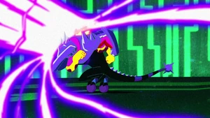 Refracción de energía.