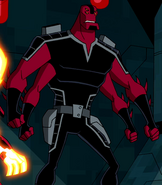 Manny in an Amalgam Kid suit in Omniverse