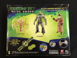 Ben 10 Alien Swarm Movie Collection 4-Inch Figure 3-Pack