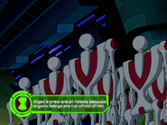 Vilgax's crew are robots