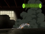 Ghostfreak's protosplasmic DNA is how his species adapted to living near an anti-matter sun