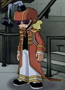 Sublimino with his helmet in Midnight Madness.