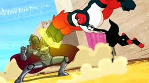 Weapon Proficiency/Enhanced Strength (via Armored Suit)