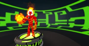 Heatblast in Super Hero Time