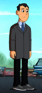 Dr. Pang wearing a suit