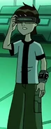 Ben wearing a visor in Ben 10 vs. Negative 10: Part 2