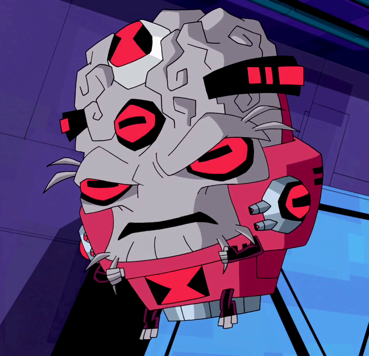 Ben 10 Alien Head - Grey Matter