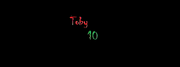 Toby 10 Logo