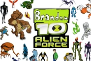 Brandon 10: Alien Force Logo