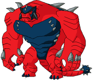 Red after he absorbs Evolved Vaxasaurian
