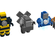 Original Blackout as a minifig.