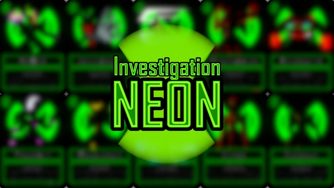 Help uncover the mysteries of Investigation Neon!