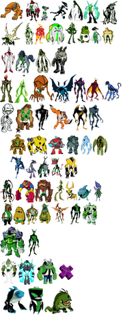 Ben 1000 all aliens