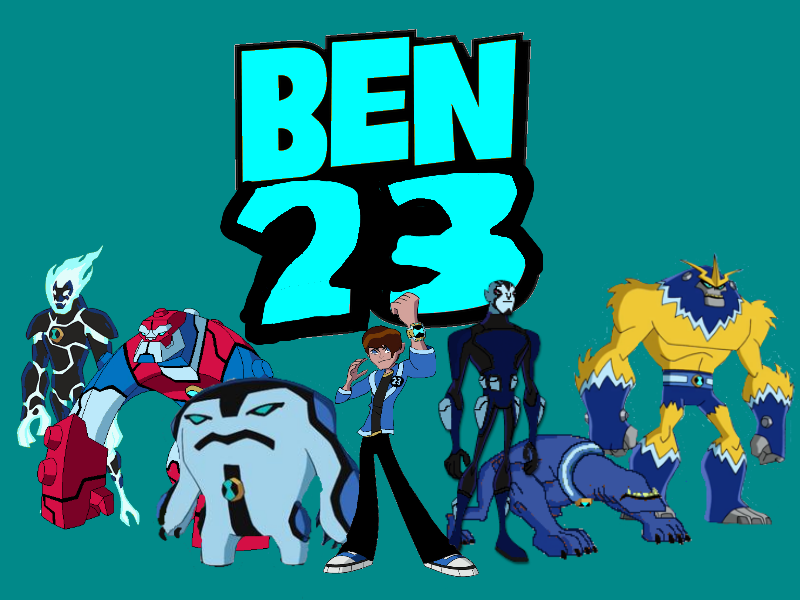 Aliens Ben 23 Versão Ben 10 Clássico